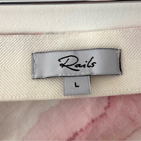 RAILS Anya Watercolor Print Midi Skirt | Large - Picture 3 of 11